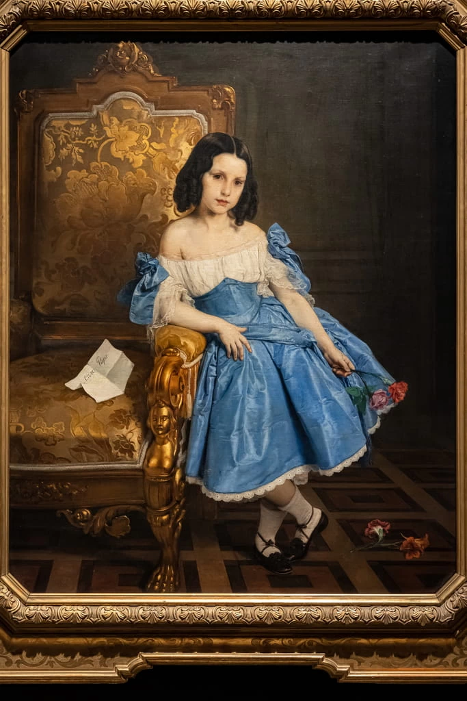 Ritratto della contessina Luigia Negroni Prati Morosini